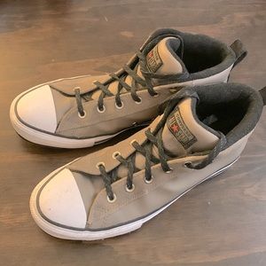 Gently worn converse